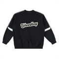 Oversized Crewneck Taped Sweatshirt