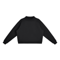 GHOODGYRL Essential Fleece Mock-Neck Crew Sweatshirt