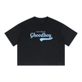Ghoodboy Unisex Boxy Drop Shoulder Crop T-Shirt