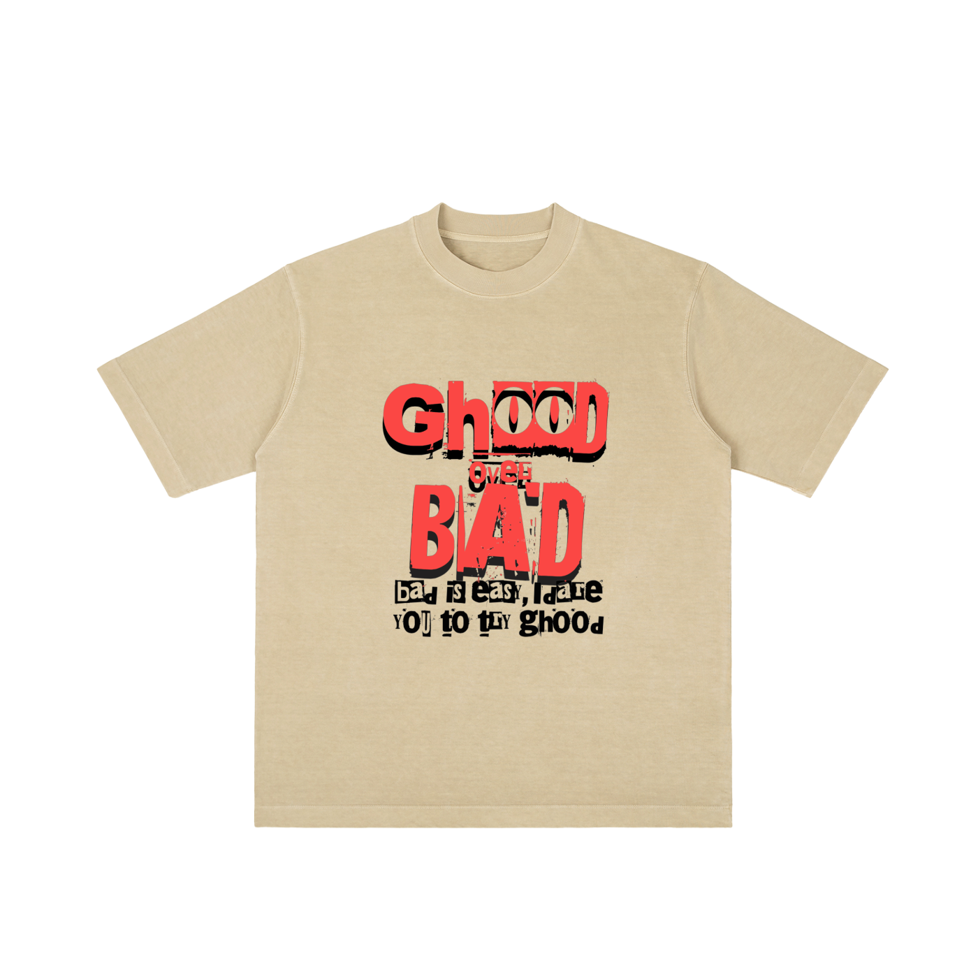 Vintage Wash Drop Shoulder T-shirt