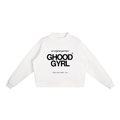 Essential Fleece Mock-Neck Crew Sweatshirt
