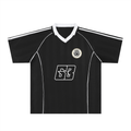 GHOODBOY Shadow Stripe Collared Soccer Jersey