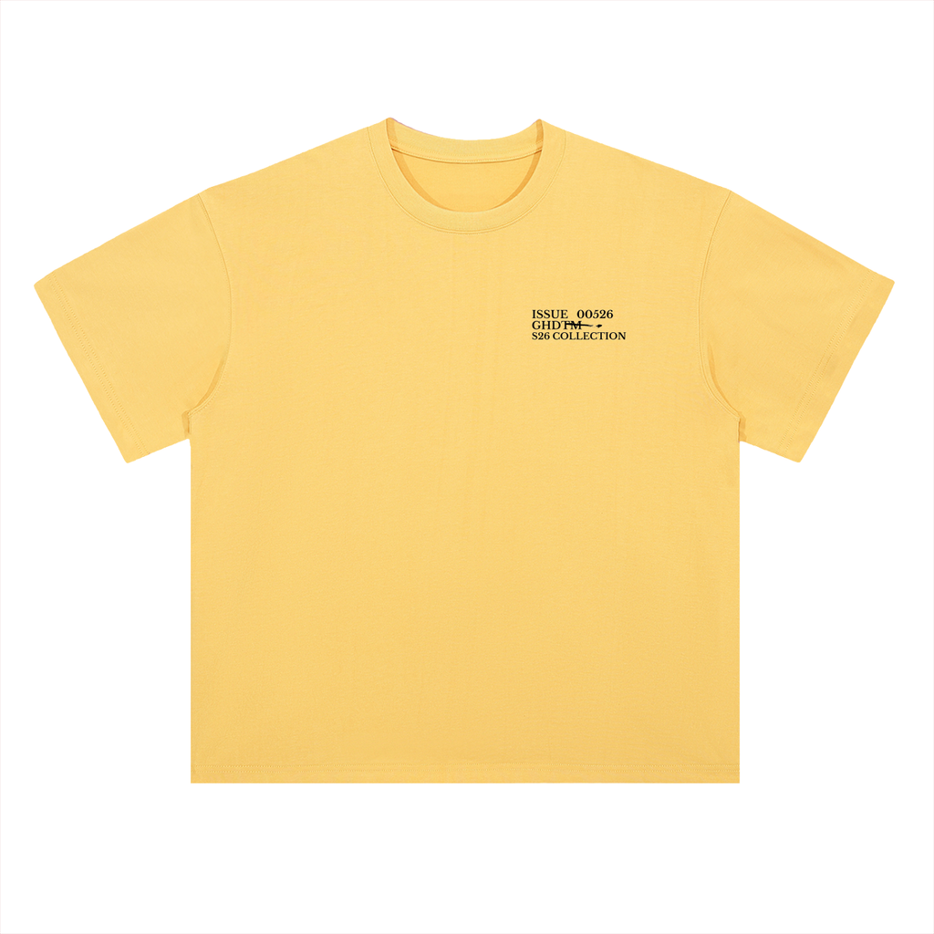 Heavyweight Drop Shoulder Cotton T-Shirt