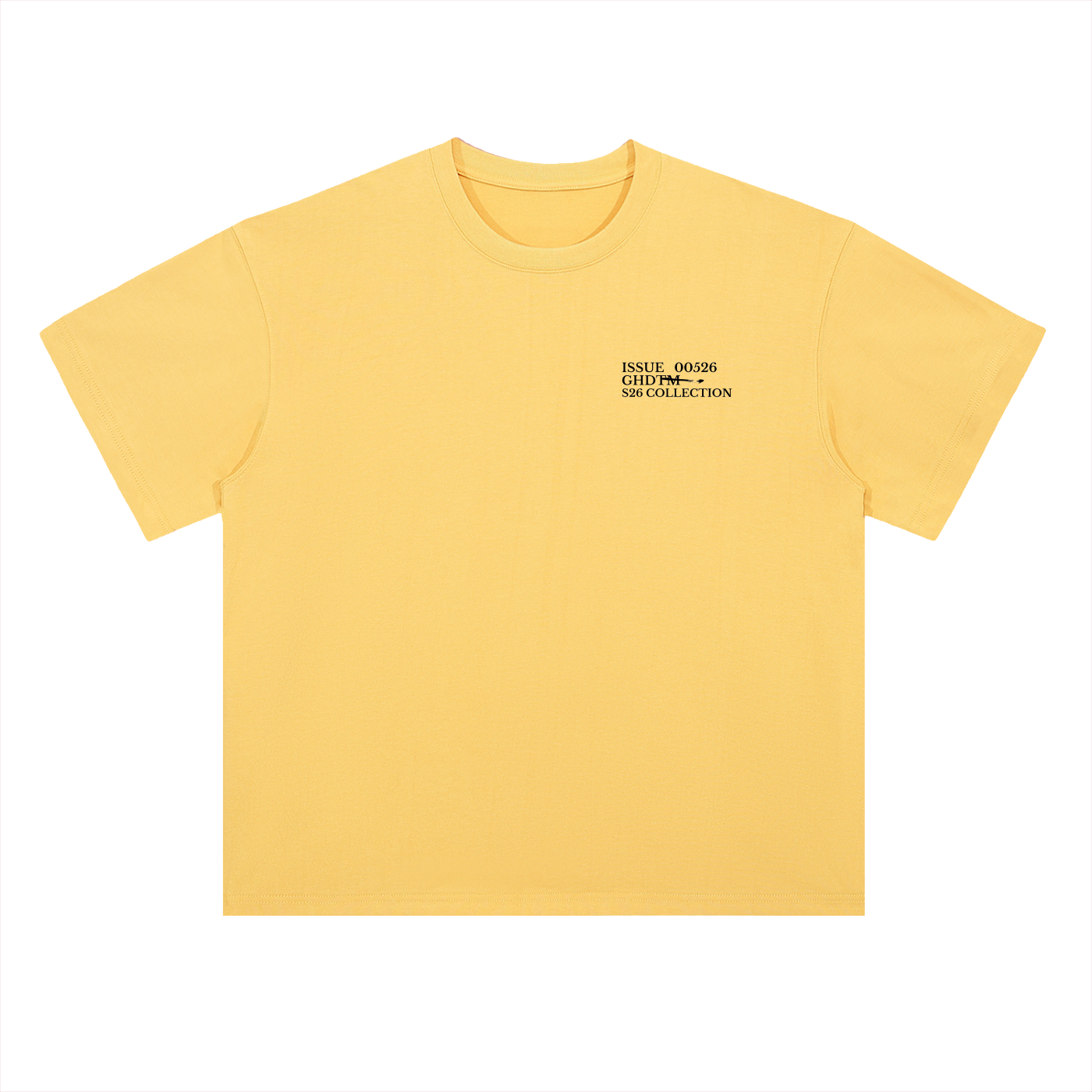 Heavyweight Drop Shoulder Cotton T-Shirt