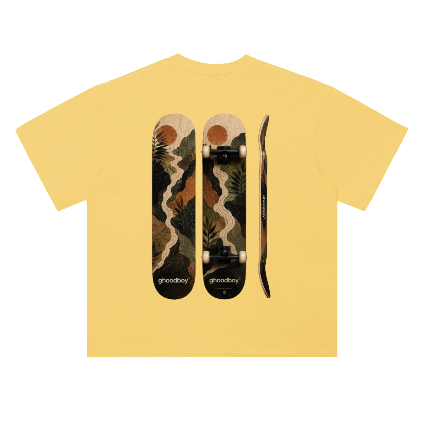 Heavyweight Drop Shoulder Cotton T-Shirt