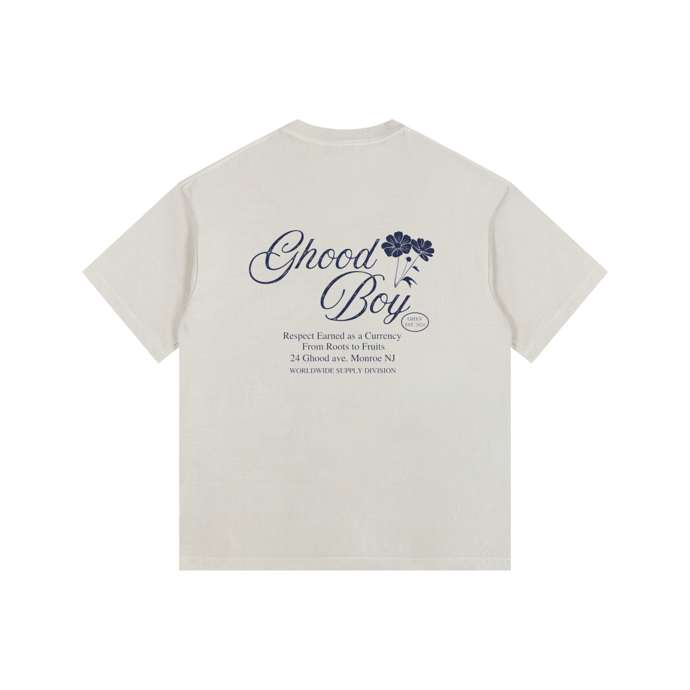 Ghoodboy Vintage Washed Oversized Cotton T-Shirt