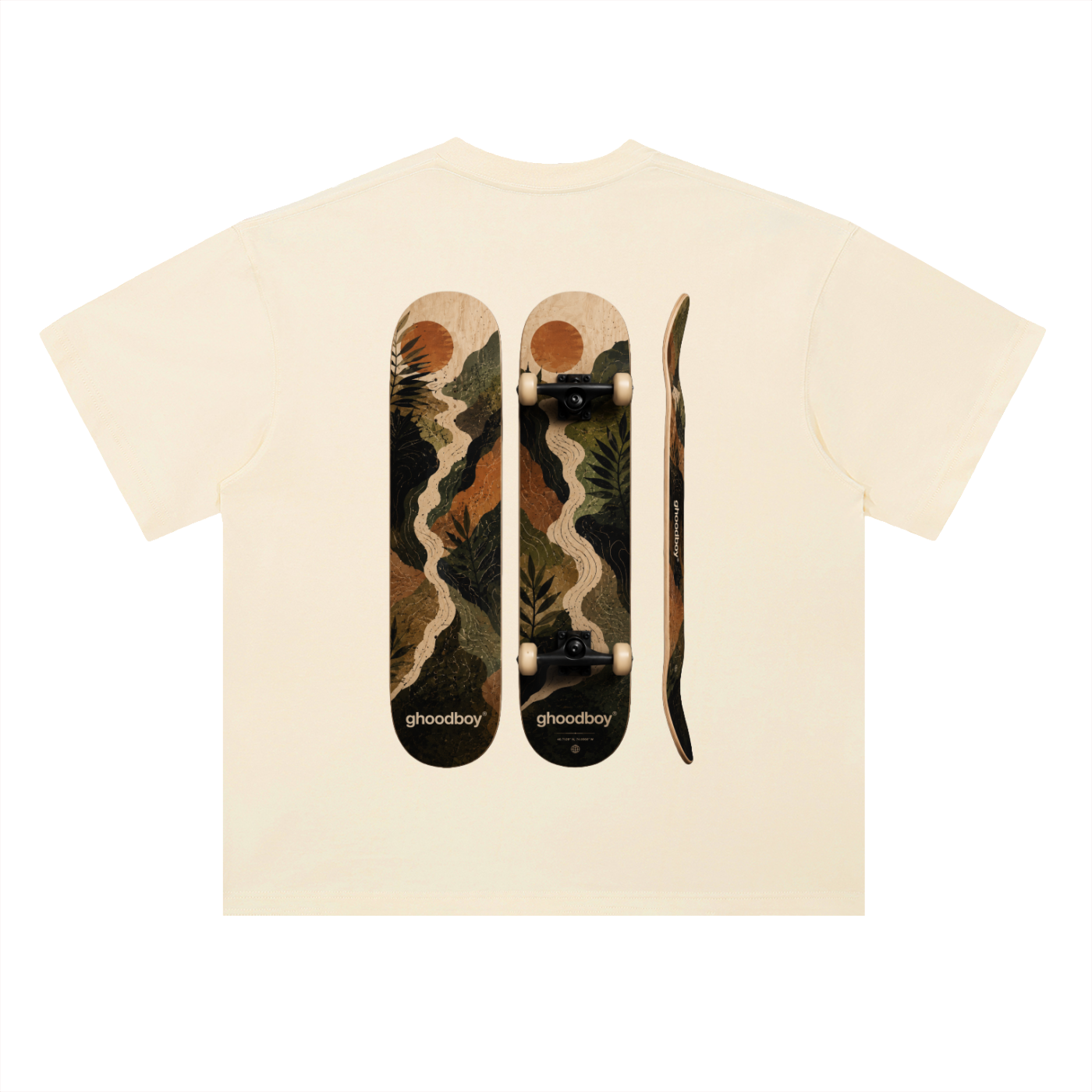 Heavyweight Drop Shoulder Cotton T-Shirt