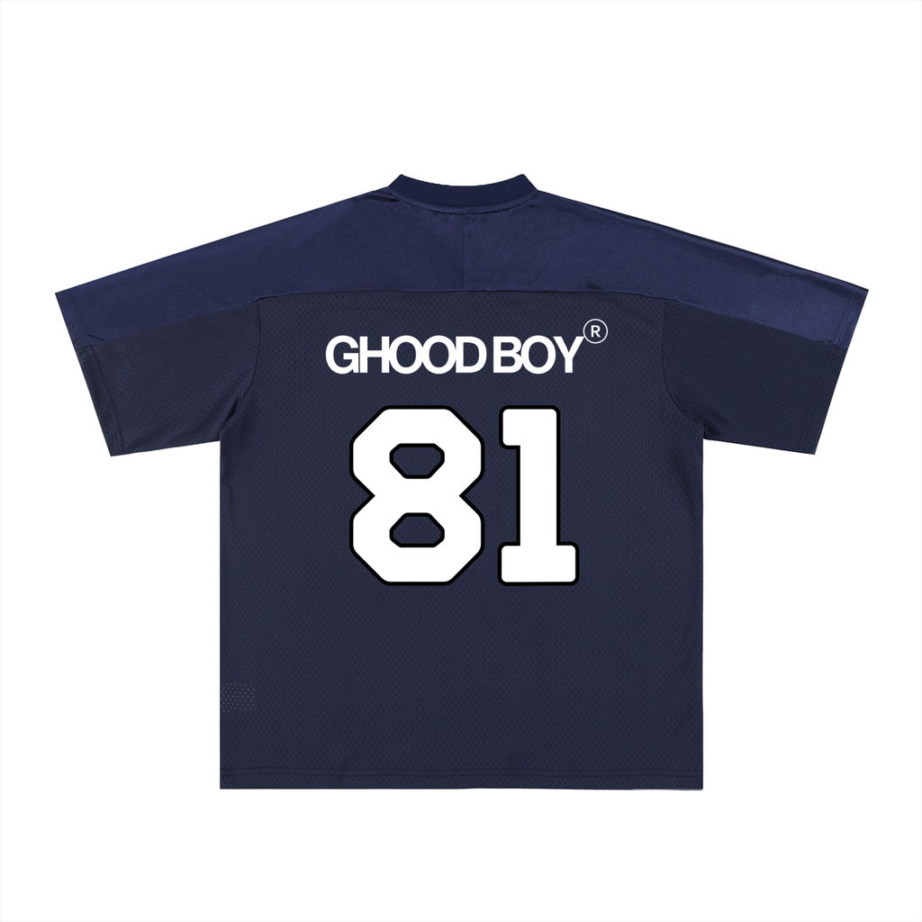 GHOODBOY Oversized Mesh V-Neck Soccer Jersey