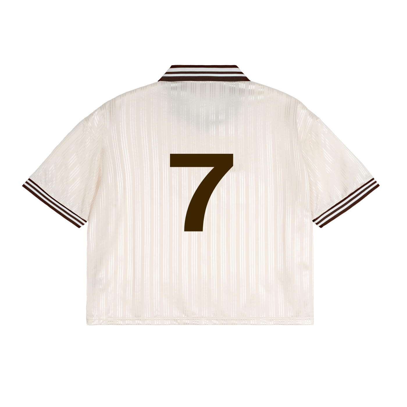 GHOODBOY FC: Contrast Stripes Polo Collar T-Shirt