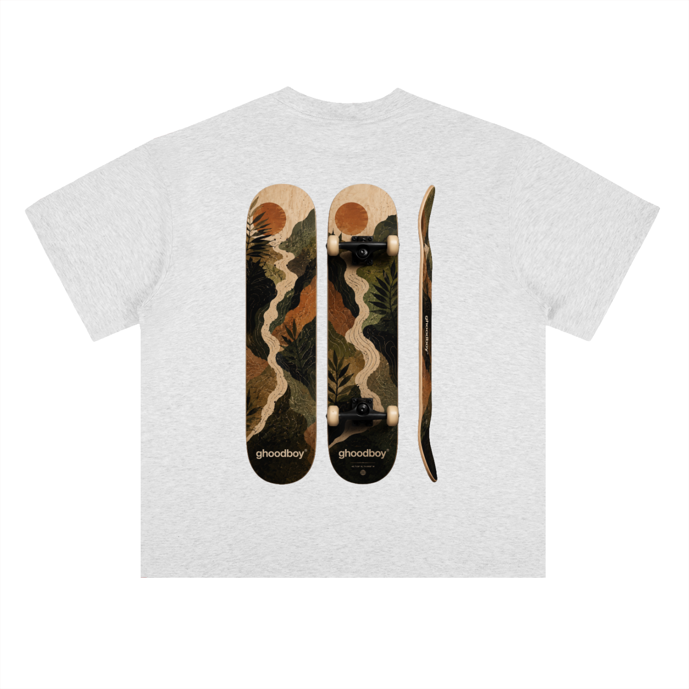 Heavyweight Drop Shoulder Cotton T-Shirt