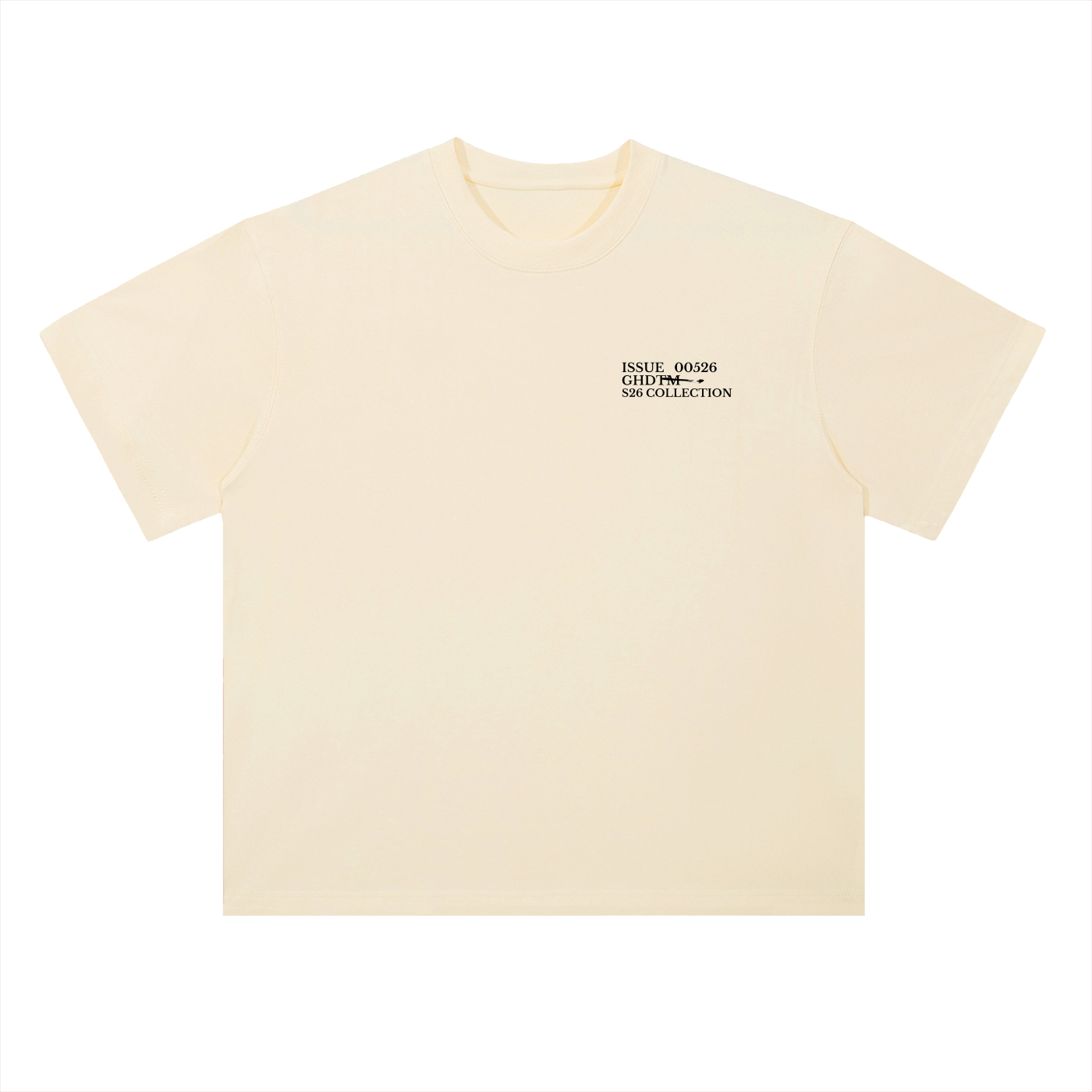 Heavyweight Drop Shoulder Cotton T-Shirt